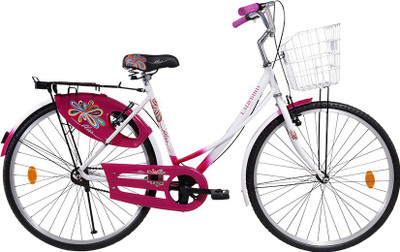 

BSA Lady Bird Bliss 26 S/S Pink&Silver 26 T Girls Cycle/Womens Cycle(Single Speed, Pink)