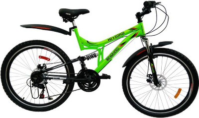 

Hi-Bird Singham Noc DD Threadless Stem Flurocent Green 26 Inch 26 T Mountain Cycle(21 Gear, Green)