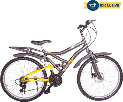 

Hero Megastar 26T 26 T Mountain Cycle(18 Gear, Multicolor), Black;yellow