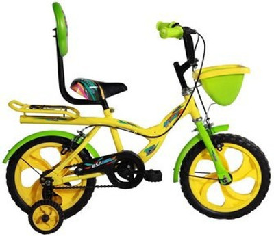 

BSA BSA Champ Rocky Junior 14 14 T Recreation Cycle(Single Speed, Green), Yellow