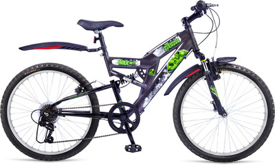 

Hero Disney 24T Hulk 6 Speed 24 T Mountain Cycle(6 Gear, Grey)