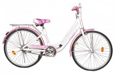 

Goldie Ariana Sr 26 T Single Speed Girls Cycle/Womens Cycle(Pink), White