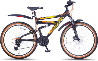 

Hero Octane 26T Sioux 21 Speed 26 T Mountain Cycle(21 Gear, Black)