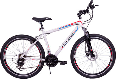

Hero Octane Torq 26 T 21S 26 T Mountain/Hardtail Cycle(21 Gear, White, Black), Black;white