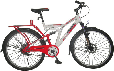 

COSMIC POWER-SS MTB BICYCLE WHITE/RED 26 T Mountain Cycle(Single Speed, White, Red), Red;white