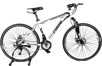 

Frog Fusion XF-301 26" MS White 26 T Mountain/Hardtail Cycle(21 Gear, White)