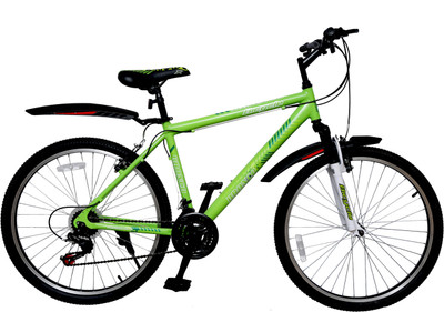 

Addo India 26" Tornado Green 21 Speed 26 T Mountain/Hardtail Cycle(21 Gear, Green)