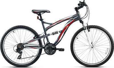 Hero UT DS2 26inch 18 Speed 26 T Mountain Cycle(18 Gear, Black)