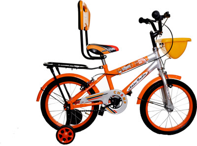 

Addo India Champ 16" 16 T Recreation Cycle(Single Speed, Orange), Orange silver