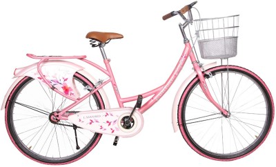 pink girls cycle