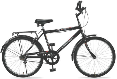 Gang 26 Compact 26 T Hybrid Cycle/City Bike(Single Speed, Black)