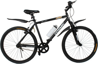 COSMIC JUS BIKE ALLOY MTB BICYCLE BLACK-SPECIAL EDITION 26 T Mountain/Hardtail Cycle(Single Speed, Black)