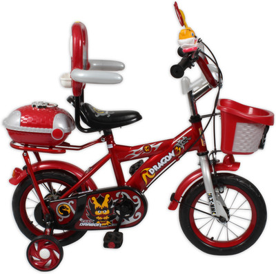 

HLX-NMC KIDS BICYCLE 12 BOWTIE RED/GREY 12 T Single Speed Recreation Cycle(Red, Grey), Grey;red