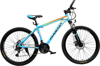 

Phoenix Kx620 Mtb(Kx-620) Blue 26 T Mountain/Hardtail Cycle(21 Gear, Orange)