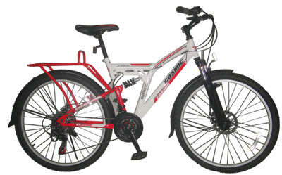 

COSMIC POWER-MS 21 SPEED MTB BICYCLE WHITE/RED 26 T Mountain Cycle(21 Gear, White, Red), Red;white