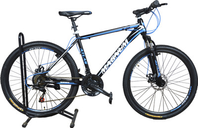 

Atlas S 10 FS DDB 26T 21 Speed 26 T Mountain/Hardtail Cycle(21 Gear, Black, Blue)