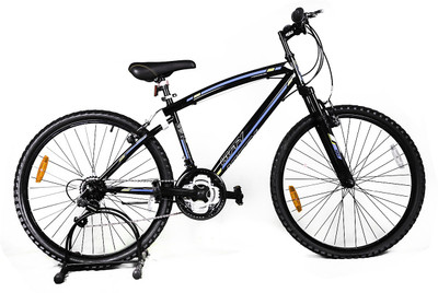 

Huffy Savoy 26" Men Black 26 T Mountain/Hardtail Cycle(21 Gear, Black)