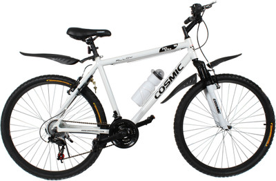 

COSMIC JUS BIKE ALLOY 21 SPEED MTB BICYCLE WHITE-SPECIAL EDITION 26 T Mountain/Hardtail Cycle(21 Gear, White)