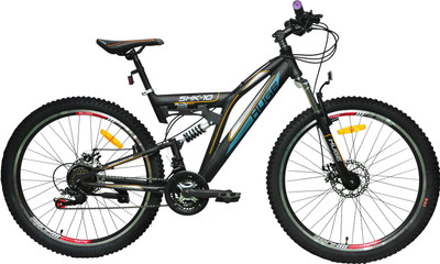 

HUGE SHK(Matte Black) 26 T 21 Gear Mountain Cycle(Black)