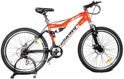 

HERCULES A500 26T 24Spd Matt Black&Orange 26 T Mountain Cycle(27 Gear, Orange)