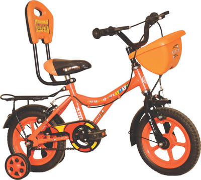 

Addo India Addo Kitty 14" 14 T Single Speed Recreation Cycle(Orange), Orange black;yellow black