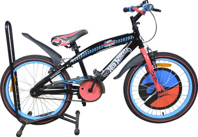 

Excel Hot Wheels 20 Inches Black&Red 20 T Recreation Cycle(Single Speed, Multicolor)
