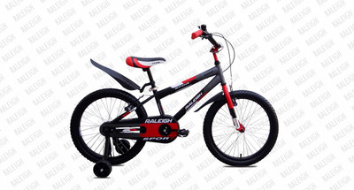 

Raleigh Sport Kids 20'' Black/Red 20 T Recreation Cycle(Single Speed, Red)
