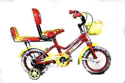 HEON Kids 12 Red&Yellow 12 T Recreation Cycle(Single Speed, Red)