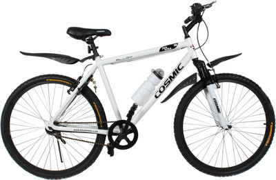 

COSMIC JUS BIKE ALLOY MTB BICYCLE WHITE-SPECIAL EDITION 26 T Mountain/Hardtail Cycle(Single Speed, White)