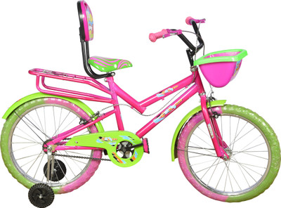 

Duster Zebra 20 Inches 20 T Recreation Cycle(Single Speed, Pink, Green)