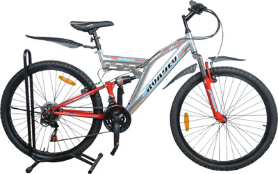 

HERCULES A21 26 Inches 21 Speed Silver & Red 26 T Mountain Cycle(21 Gear, Multicolor), Red;silver