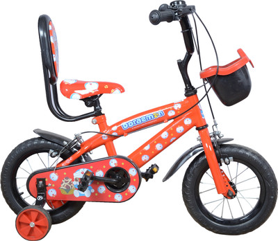 

Excel Doraemon 12" Red 12 T Recreation Cycle(Single Speed, Multicolor), Black;red