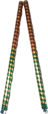 

IndoArtisan Ajmeri-01 Dandia Sticks(Red, Green)