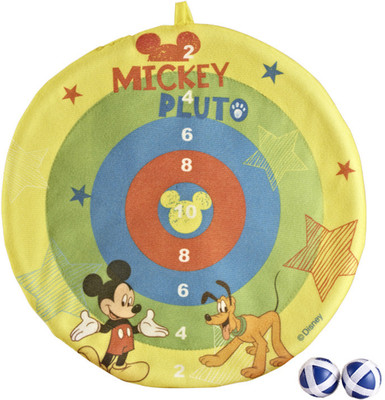 

Disney Mickey Dartboard Slimeball Soft Tip Dart(Yellow, Pack of1)