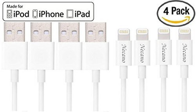 

Necano 3219015 Lightning Cable(White)