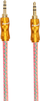 

Barwa BA 51 (Colour Scheme-3) AUX Cable(Multi Color - Golden, Dark Green, Dark Pink, Orange), Dark green;dark pink;multi color - golden;orange