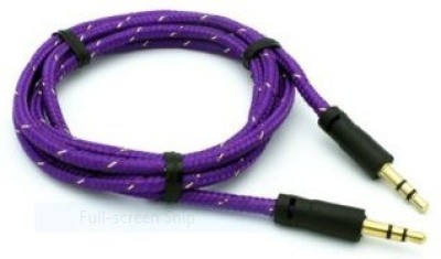 A CONNECT Z AUX Cable 1 m 42(Compatible with Computer, Mobile, Tablet, Laptop, Multicolor)