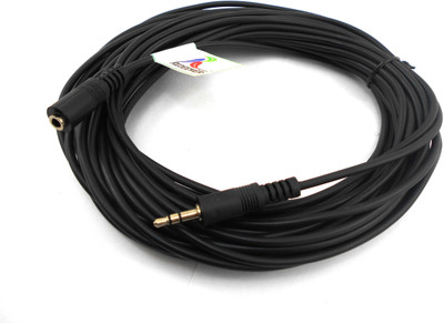 

Redeemer High Quality 10 Meter 3.5mm Extension AUX Cable(Black)