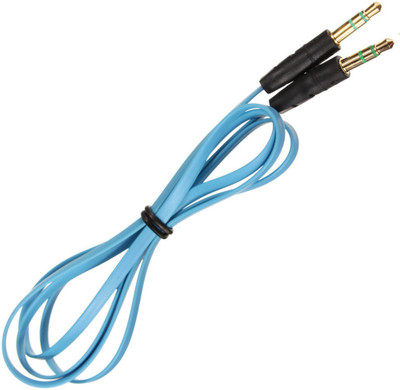 

Iway Colourful 3.5 mm Male to Male Stereo Audio Flat AUX AUX Cable(Light Blue)