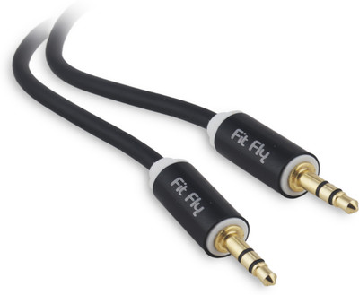 

Fit Fly Auxiliary Audio AUX Cable(Black)