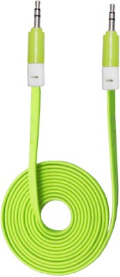 

Speed 242640 AUX Cable(Mobile, Laptop, Tablet, Mp3, Gaming Device, Light Green)