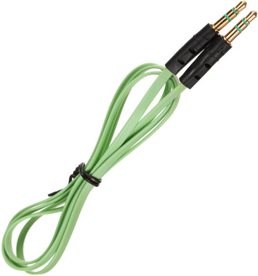 

Iway Colourful 3.5 mm Male to Male Stereo Audio Flat AUX AUX Cable(Green)