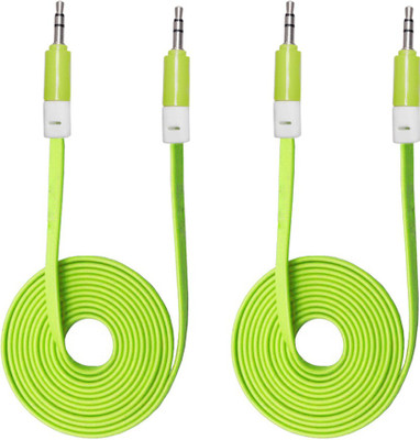 

Speed 247226 AUX Cable(Mobile, Laptop, Tablet, Mp3, Gaming Device, Light Green)