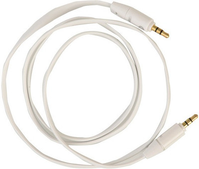 Griffin High Quality 3.5 MM Flat Stereo Aux for Mobile, Tablet & Car Player AUX Cable(White) available at flipkart for Rs.229