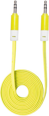 

Speed 242639 AUX Cable(Mobile, Laptop, Tablet, Mp3, Gaming Device, Yellow)