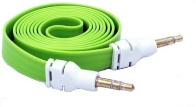 24% OFF on Indiashopers Flat AUX AUX Cable(Green) 24% OFF on Indiashopers Flat AUX AUX Cable(Green)