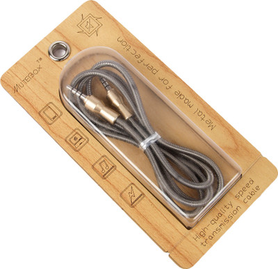 

MUTEBOX MXA-225-GOLD AUX Cable(Golden)