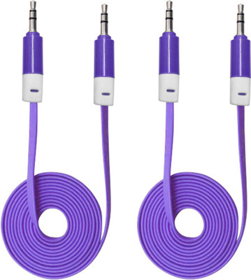 

Speed 247227 AUX Cable(Mobile, Laptop, Tablet, Mp3, Gaming Device, Purple)