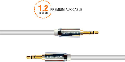 

Amkette 621 AUX Cable(White)