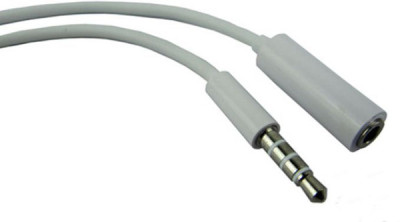 

Technofirst Solution 151620 AUX Cable(Silver, Green, Orange), Green;orange;silver